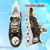 Pittsburgh Steelers Max Soul Shoes Personalized Name A Great Gift For Fans