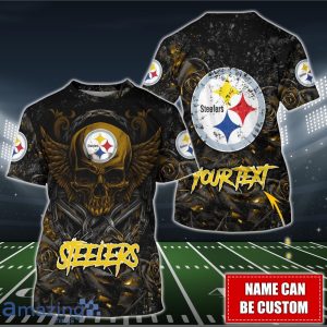Pittsburgh Steelers NFL 3D Shirt Hoodie Custom Name For Fans image Pittsburgh Steelers NFL 3D Shirt Hoodie Custom Name For Fans Product Photo 3