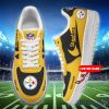 Pittsburgh Steelers Personalized Air Force Shoes Sneakers