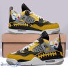 Pittsburgh Steelers Personalized Name Air Jordan 4 Sneakers Men Women Sneakers