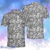 Poker All In Black And White Poker Chip Pattern Best Poker Personalized Polo Shirt