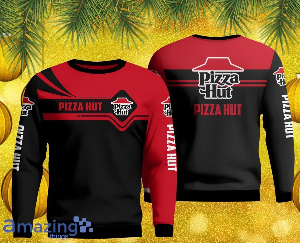 Printed Pizza Hut V5 Ugly Sweater Christmas 3D Gift For Christmas Funny image Printed Pizza Hut V5 Ugly Sweater Christmas 3D Gift For Christmas Funny Product Photo 1