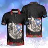 Puerto Rico Manga Flower Us Polo Personalized Polo Shirt