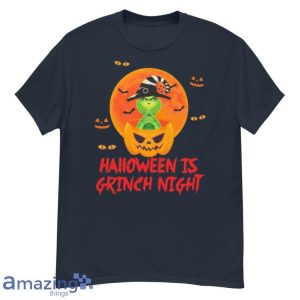 Pumpkin Halloween Is Grinch Night Shirt image Pumpkin Halloween Is Grinch Night Shirt Product Photo 2