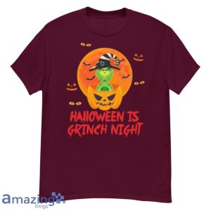 Pumpkin Halloween Is Grinch Night Shirt image Pumpkin Halloween Is Grinch Night Shirt Product Photo 5