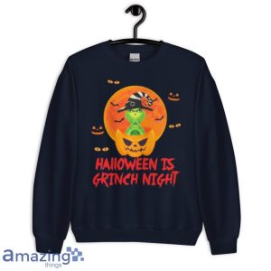 Pumpkin Halloween Is Grinch Night Shirt image Pumpkin Halloween Is Grinch Night Shirt Product Photo 8