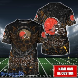 Cleveland Browns NFL 3D Shirt Hoodie Custom Name For Fans Product Photo 3