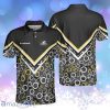 Road Bikes Pattern Cycling Personalized Polo Shirt