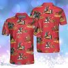 Rodeo Seamless Pattern Red Texas Cowboy Rodeo Personalized Polo Shirt