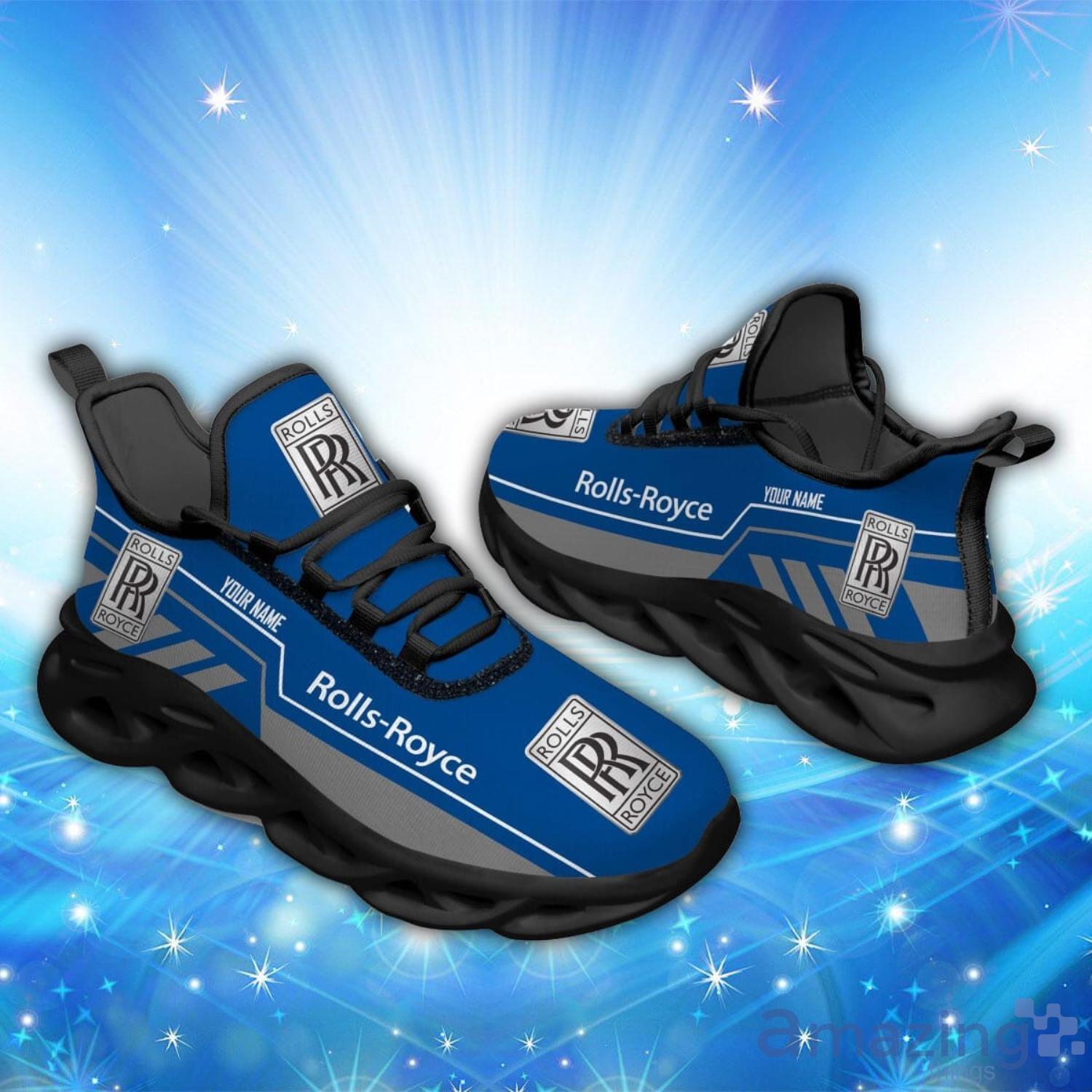 Rolls Royce Max Soul Shoes Custom Name Sneakers Car Lovers Gift image Rolls Royce Max Soul Shoes Custom Name Sneakers Car Lovers Gift Product Photo 2