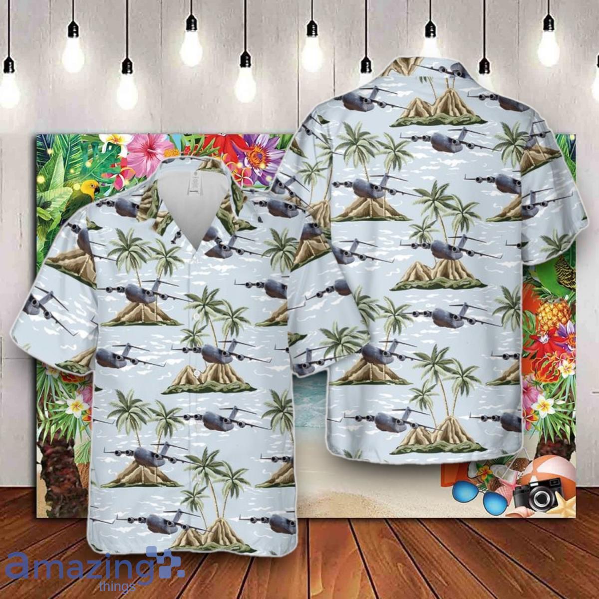 Royal Australian Air Force Globemaster Hawaiian Shirt Best Gift For Men And Women image Royal Australian Air Force Globemaster Hawaiian Shirt Best Gift For Men And Women Product Photo 1