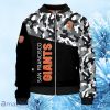San Francisco Giants MLB Camouflage Orange Bomber Jacket Gift For Fans