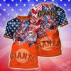 San Francisco Giants MLB Independence Day Gift Football Team T-Shirt