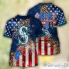 Seattle Mariners MLB Independence Day 3D T- Shirts