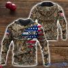 Seattle Seahawks 3D Printed T-Shirt Hoodie Sweatshirt Camo Hunting Perfect Gift Custom Name For Fans