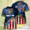 Seattle Seahawks NFL Independence Day 3D T- Shirts