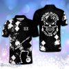 Skull Bowling Player Follow Me Personalized Polo Shirt