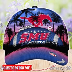SMU Mustangs NCAA3 3D Cap Coconut Pattern Hawaii Summer Gift Product Photo 1