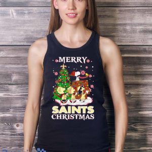 Snoopy And Friends Merry New Orleans Saints Christmas Shirt image Snoopy And Friends Merry New Orleans Saints Christmas Shirt Product Photo 5