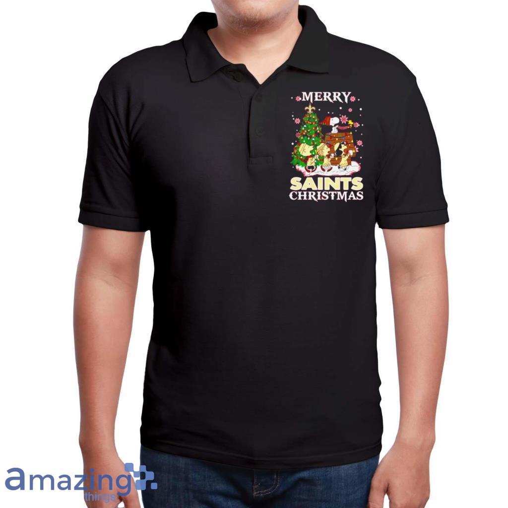 Snoopy And Friends Merry New Orleans Saints Christmas Shirt image Snoopy And Friends Merry New Orleans Saints Christmas Shirt Product Photo 6