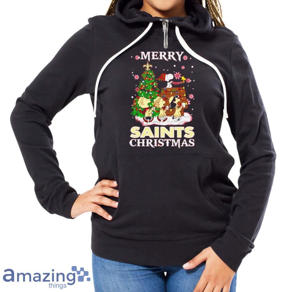 Snoopy And Friends Merry New Orleans Saints Christmas Shirt image Snoopy And Friends Merry New Orleans Saints Christmas Shirt Product Photo 7