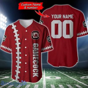 South Carolina Gamecocks BaseBall jersey Shirt Custom Name & Custom Number For Fans Product Photo 1