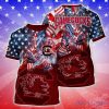 South Carolina Gamecocks NCAA1 Independence Day Gift Football Team T-Shirt
