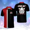 Spare Me Black Red Personalized Polo Shirt