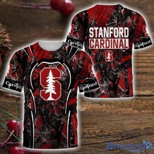 Stanford Cardinal Camo Hunting 3D All Over Printed T-Shirt Hoodie Sweatshirt For Big Fans Product Photo 3