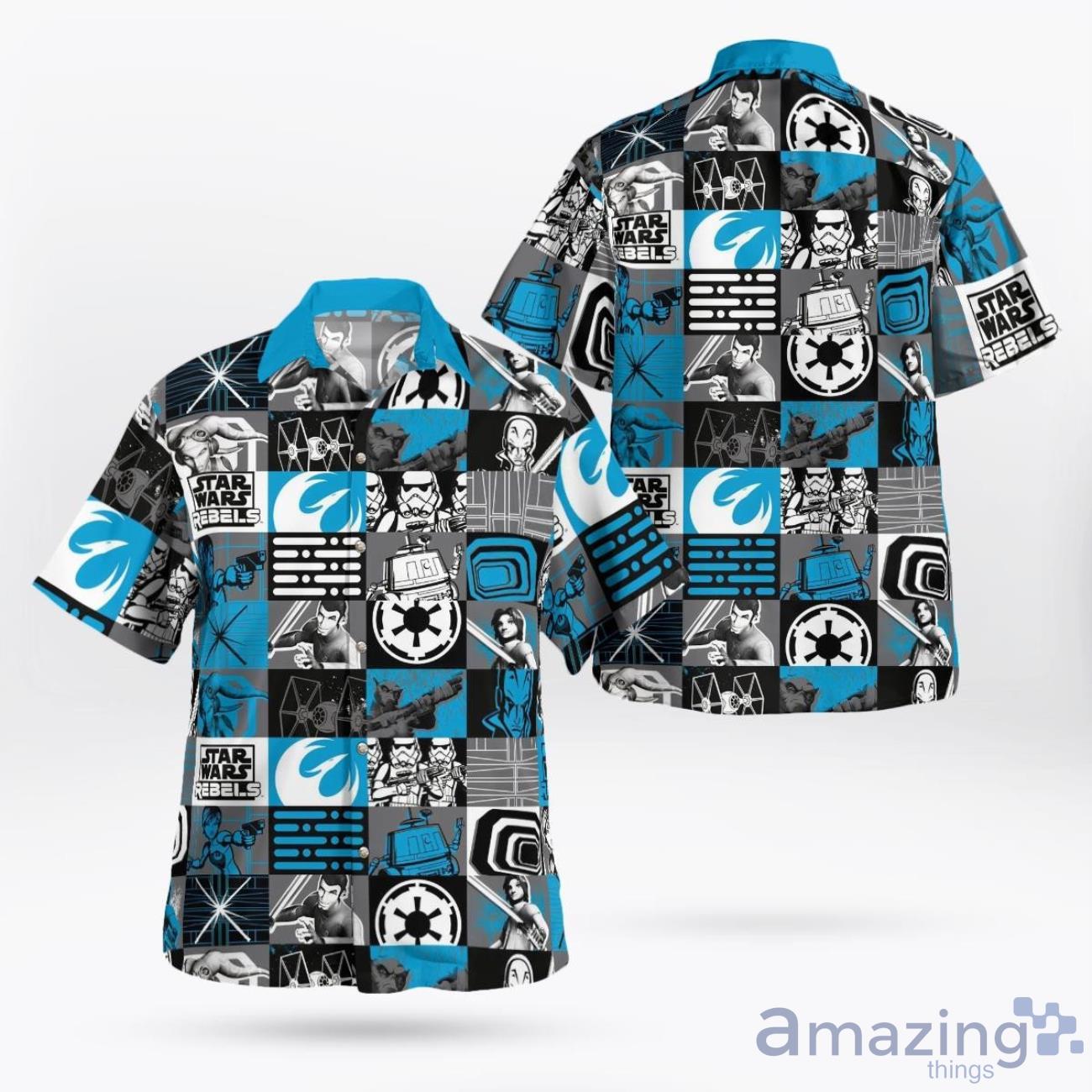 SW Rebels Blue Hawaiian Shirt 3D All Over Printed Hawaii Shirt Summer Gift image SW Rebels Blue Hawaiian Shirt 3D All Over Printed Hawaii Shirt Summer Gift Product Photo 1