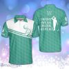 Swing Swear Drink Repeat Golf Personalized Polo Shirt Green