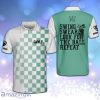 Swing Swear Look For The Ball Repeat Golf Personalized Polo Shirt