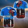 Sydney Roosters Poppy Anzac Day – Rugby Team Baseball Jerseys Shirt