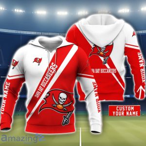 Tampa Bay Buccaneers 3D Hoodie All Over Printed Personalized Name Limited Hoodie For Fans Product Photo 2