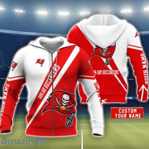 Tampa Bay Buccaneers 3D Hoodie All Over Printed Personalized Name Limited Hoodie For Fans Product Photo 1
