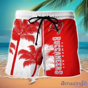 Tampa Bay Buccaneers Hawaiian Shirt And Shorts Set Custom Name Summer Vacation Shirt NFL Fans Product Photo 2