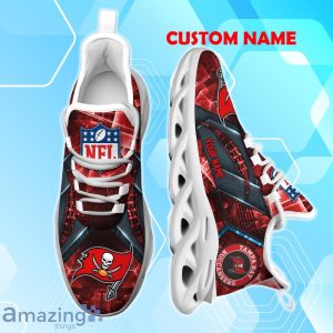 Tampa Bay Buccaneers Max Soul Shoes Personalized Name A Great Gift For Fans Product Photo 1