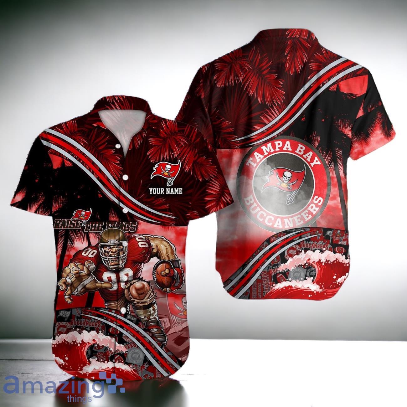 Tampa Bay Buccaneers NFL Hawaiian Shirt Custom Name Best Gift Ideas Product Photo 1