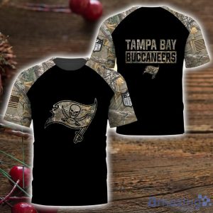 Tampa Bay Buccaneers T Shirt Hoodie Sweatshirt Camo Hunting Perfect Gift For Father's Day 3D All Over Printed Shirt Product Photo 3