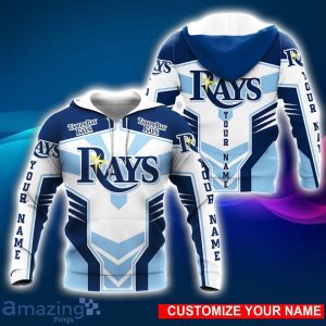 Tampa Bay Rays 3D Hoodie All Over Printed Personalized Name Special Design For Fans image Tampa Bay Rays 3D Hoodie All Over Printed Personalized Name Special Design For Fans Product Photo 2