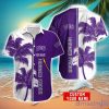 TCU Horned Frogs Hawaiian Shirt And Shorts Set Custom Name Summer Vacation Shirt NCAA1 Fans
