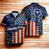 Tennessee Titans American Flag Hawaiian Shirt 3D For Men Women