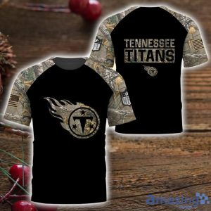 Tennessee Titans T Shirt Hoodie Sweatshirt Camo Hunting Perfect Gift For Father's Day 3D All Over Printed Shirt Product Photo 3