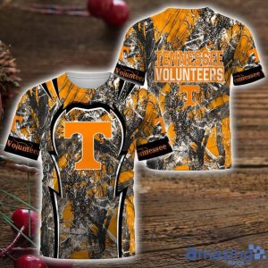 Tennessee Volunteers Camo Hunting 3D All Over Printed T-Shirt Hoodie Sweatshirt For Big Fans Product Photo 3