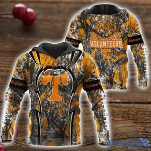Tennessee Volunteers Camo Hunting 3D All Over Printed T-Shirt Hoodie Sweatshirt For Big Fans Product Photo 1