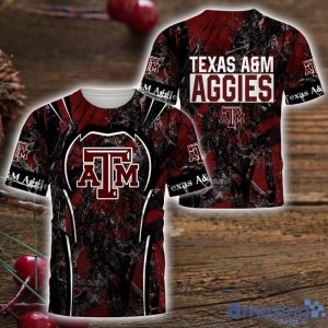 Texas A&M Aggies Camo Hunting 3D All Over Printed T-Shirt Hoodie Sweatshirt For Big Fans Product Photo 3