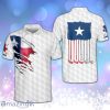 Texas Flag Golf Personalized Polo Shirt