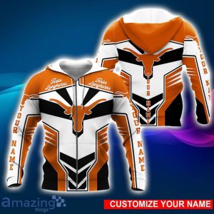 Texas Longhorns 3D Hoodie All Over Printed Personalized Name Special Design For Fans Product Photo 1