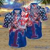 Texas Rangers MLB Flower Hawaiian Shirt Football Shirts Independence Day Gift