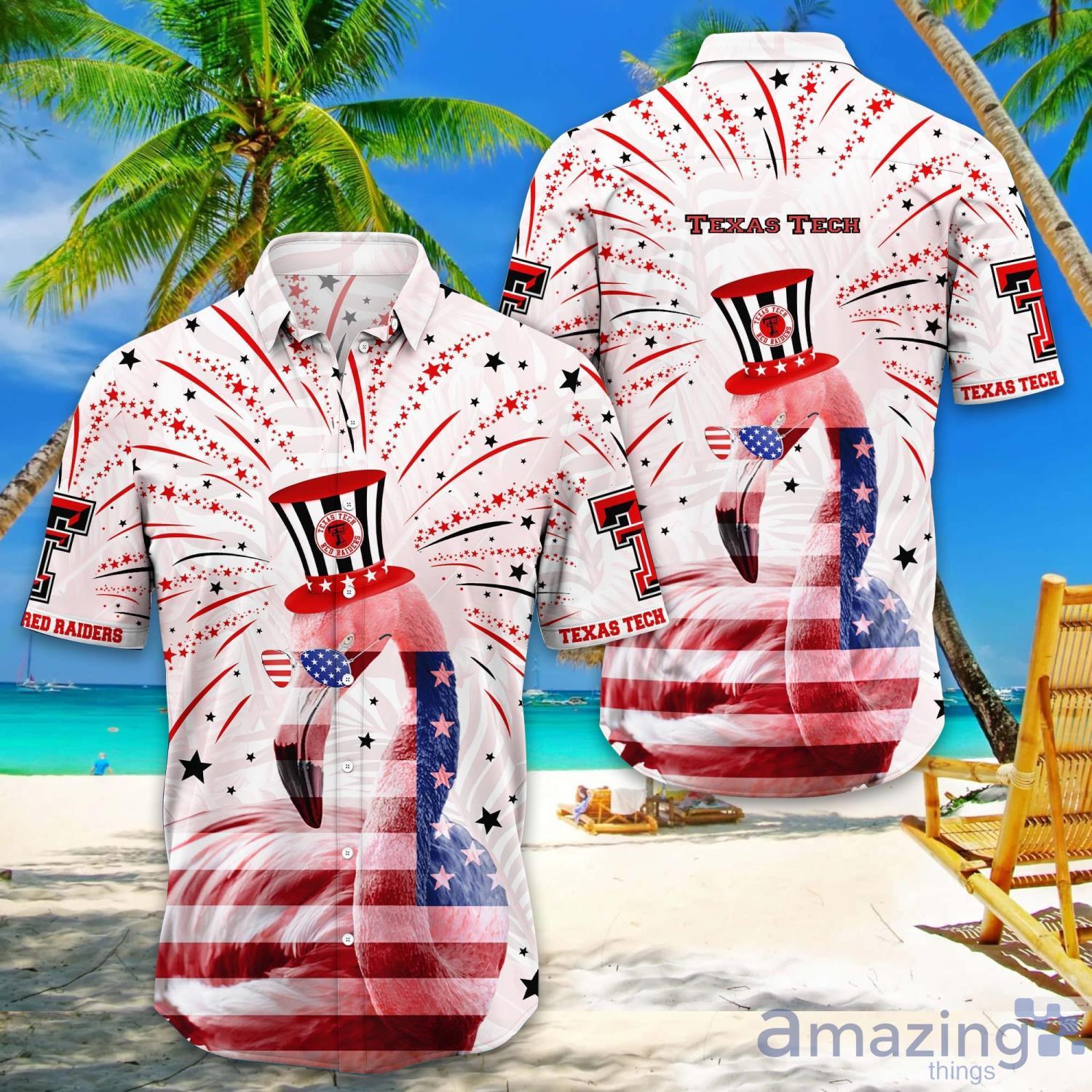 Texas Tech Red Raiders Hawaiian Shirt Trending Summer Independent Day Gift image Texas Tech Red Raiders Hawaiian Shirt Trending Summer Independent Day Gift Product Photo 1